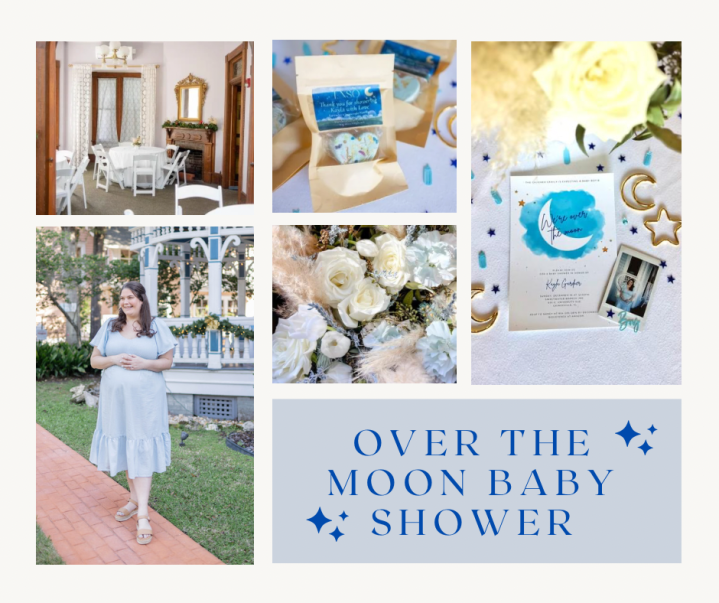 Our Over the Moon Baby&nbsp;Shower