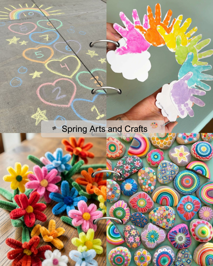 Toddler Mom Spring Crafts