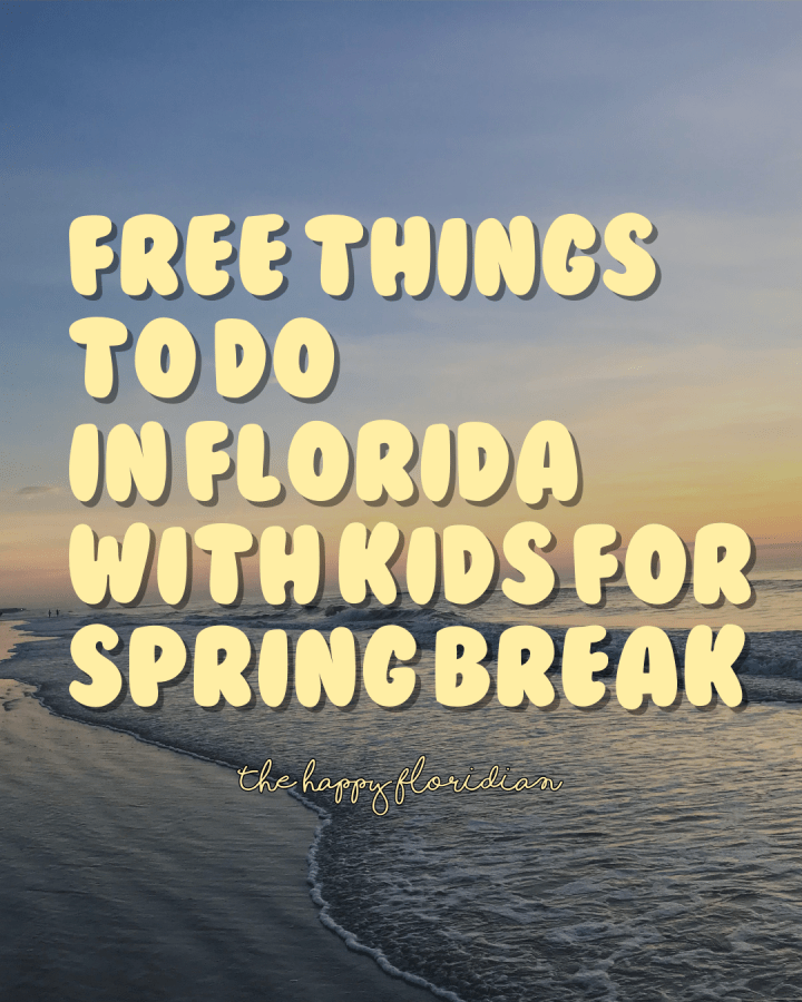 Free Things To Do in Florida with Kids for Spring&nbsp;Break